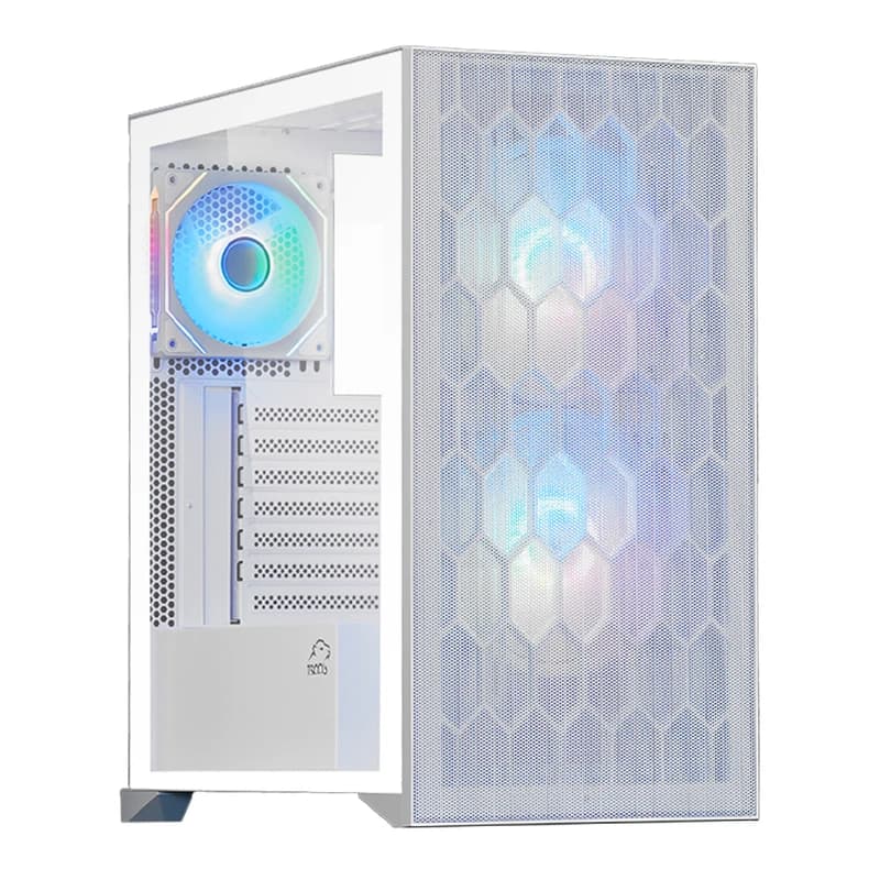 کیس کامپیوتر تسکو مدل GC4508 ARGB Mid Tower سفید — تصویر ۶