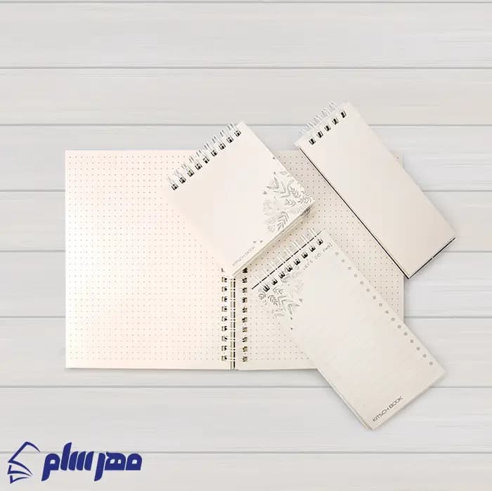 ست دفتر یادداشت نقطه ای پلنر مشکی — تصویر ۵