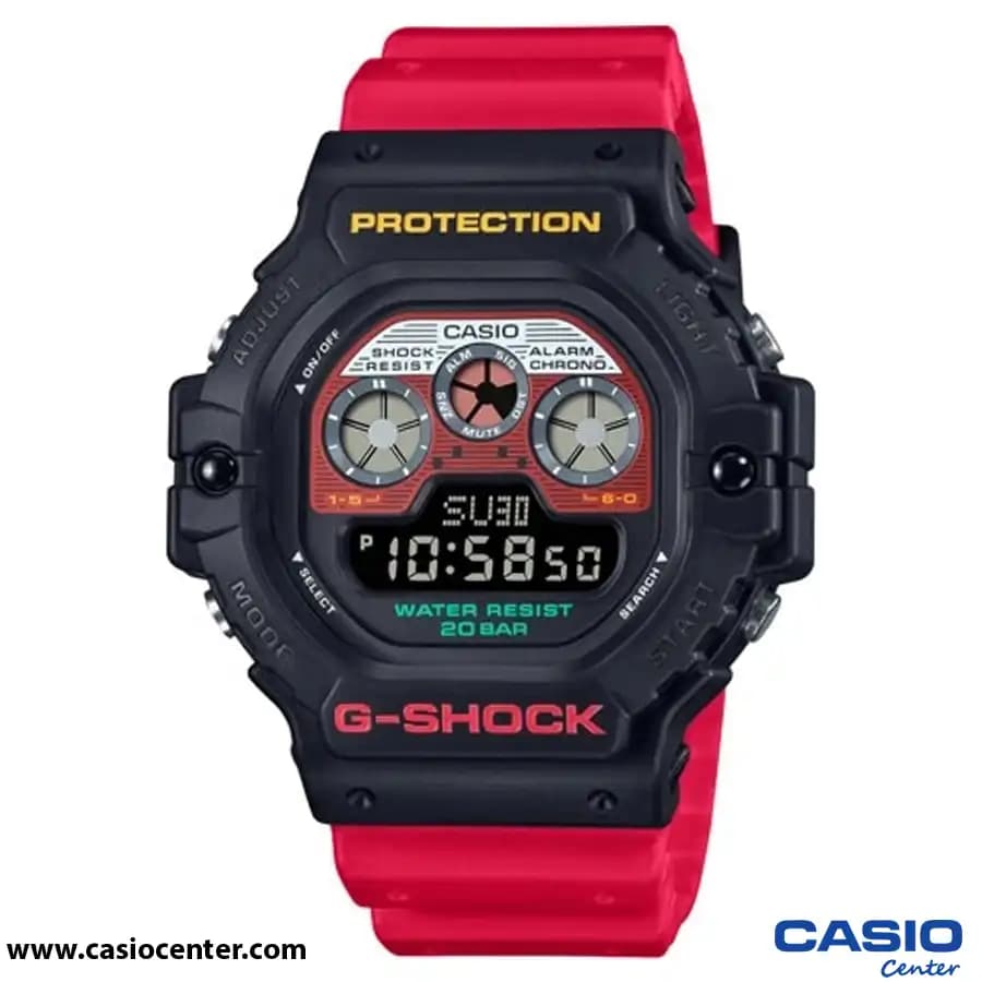ساعت مچی مردانه کاسیو جی شاک اصل مدل DW-5900MT-1A4DR — تصویر ۳