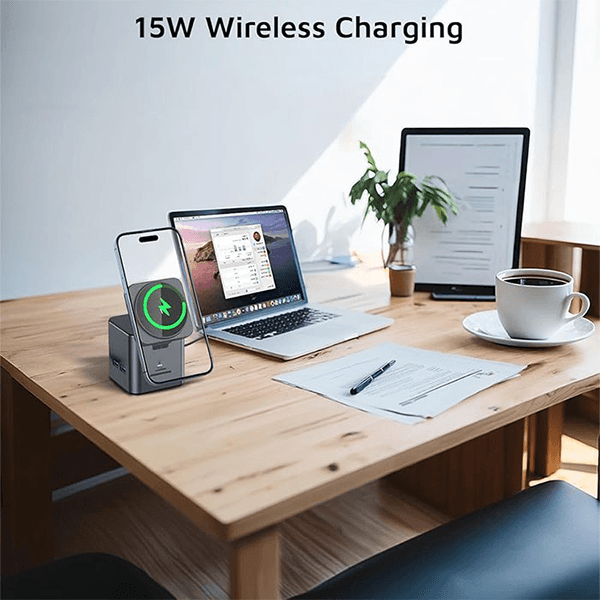 هاب ایستگاه شارژ 9 در 1 گرین Green 9 In 1 Hub Docking Station — تصویر ۶