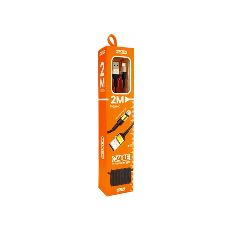 کابل تبدیل USB به MicroUSB موکسوم مدل CC-54 طول 2 متر — تصویر ۳