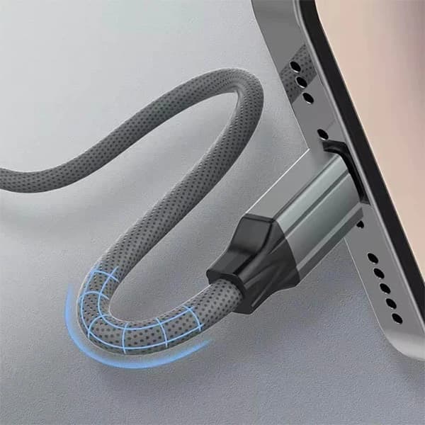 کابل تبدیل USB-C به لایتنینگ الدینیو مدل LC441i طول 1 متر — تصویر ۱۰
