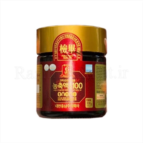 شیره جینسینگ قرمز 100% خالص 100 گرمی