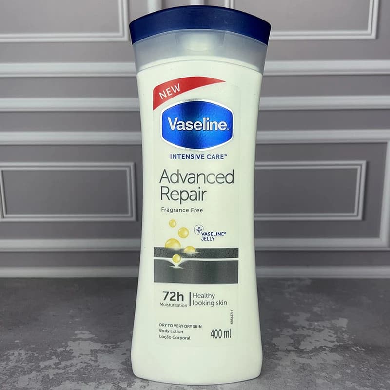 لوسیون بدن وازلین مدل (Advanced repair) (VASELINE) — تصویر ۲