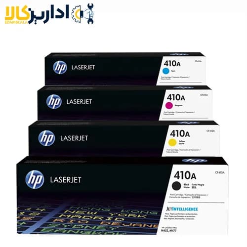کارتریج لیزری رنگی اچ پی 410A سری کامل — تصویر ۳