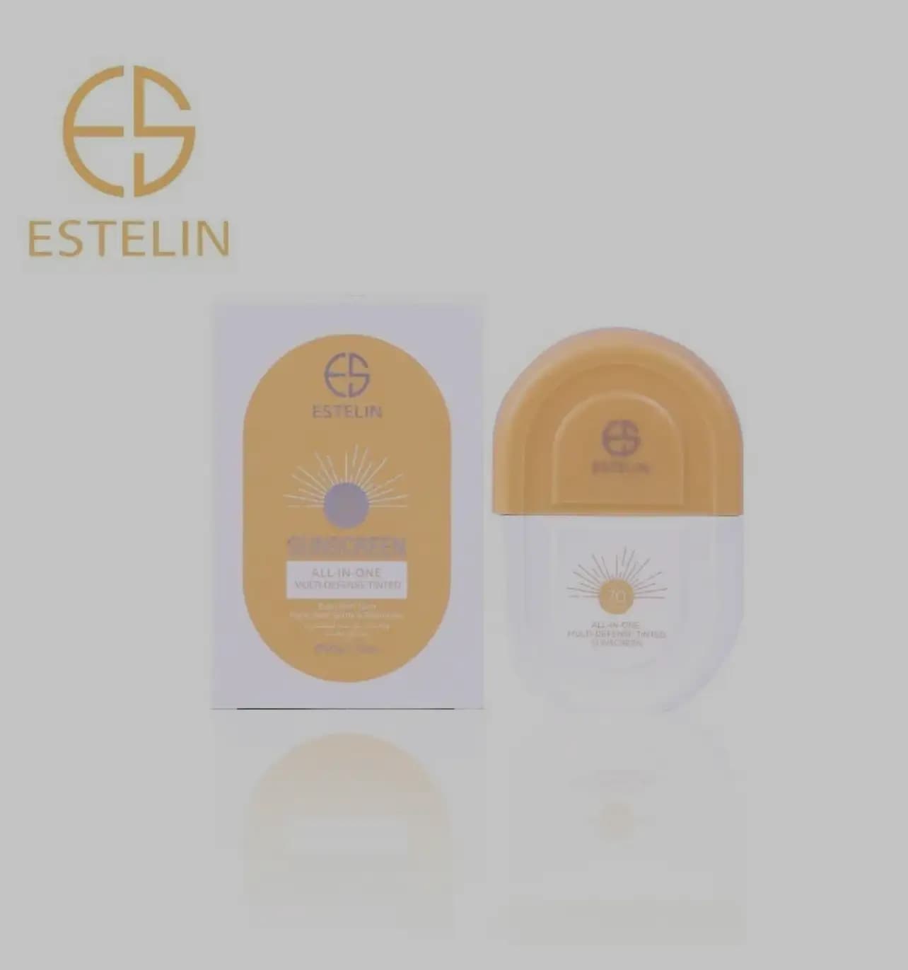 ضدآفتاب رنگی استلین Estelin SPF 70 — تصویر ۸