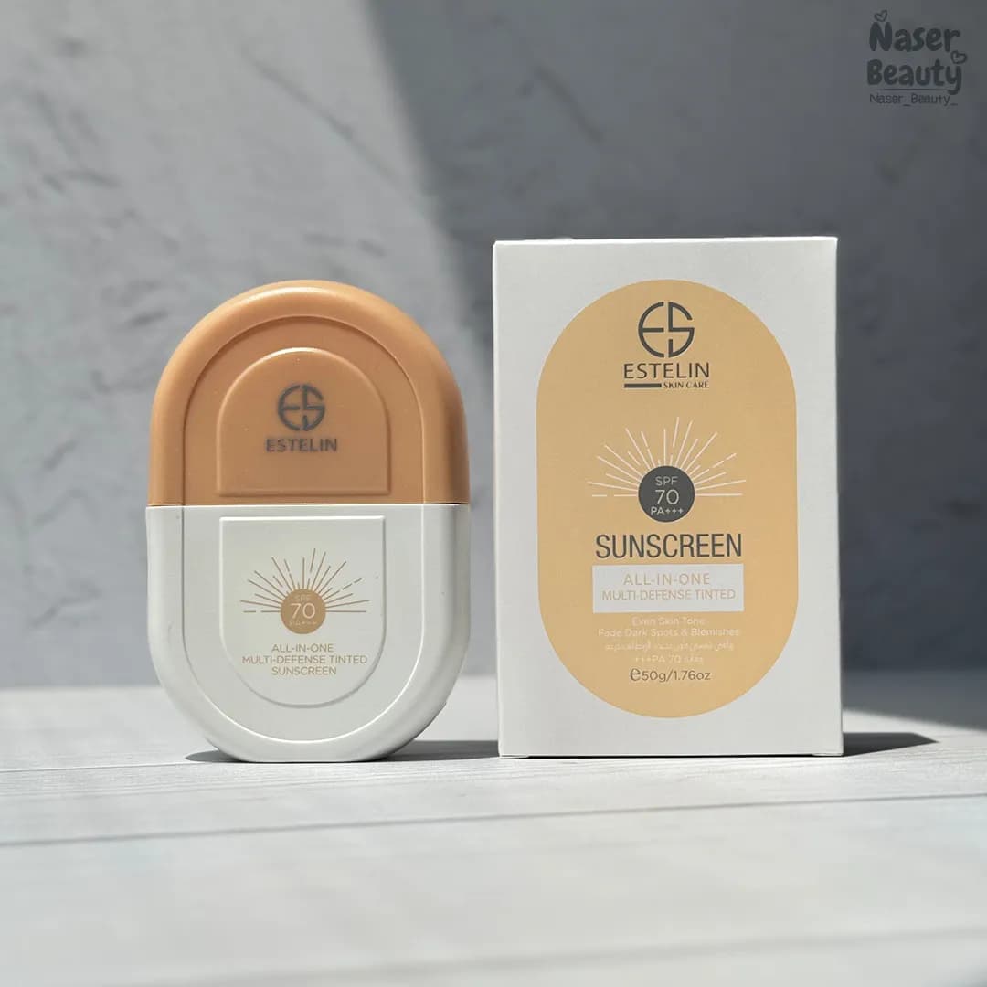 ضدآفتاب رنگی استلین Estelin SPF 70 — تصویر ۲
