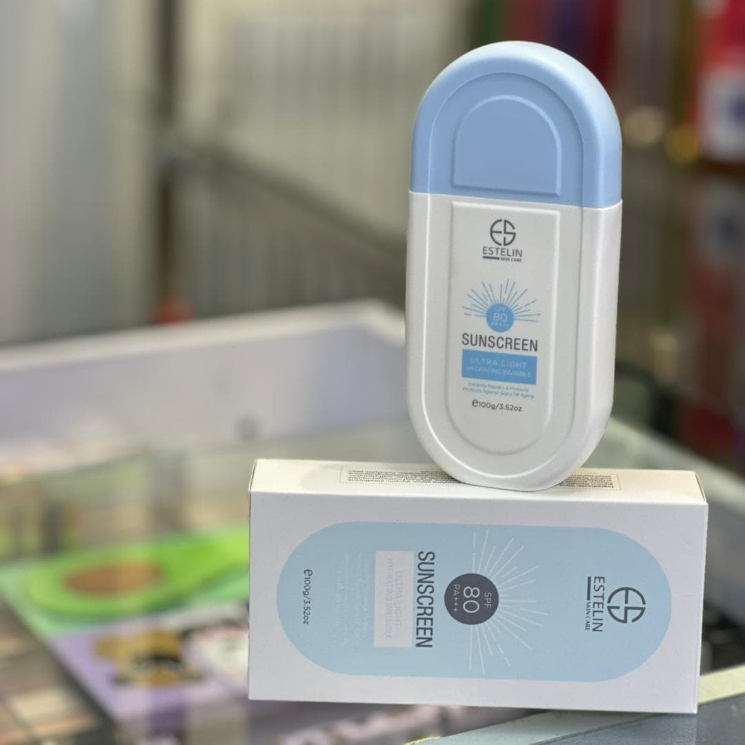 ضدآفتاب بی رنگ استلین Estelin SPF 80 — تصویر ۹