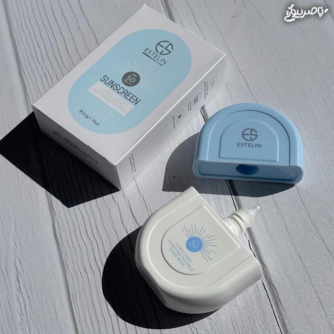 ضدآفتاب بی رنگ استلین Estelin SPF 50 — تصویر ۳