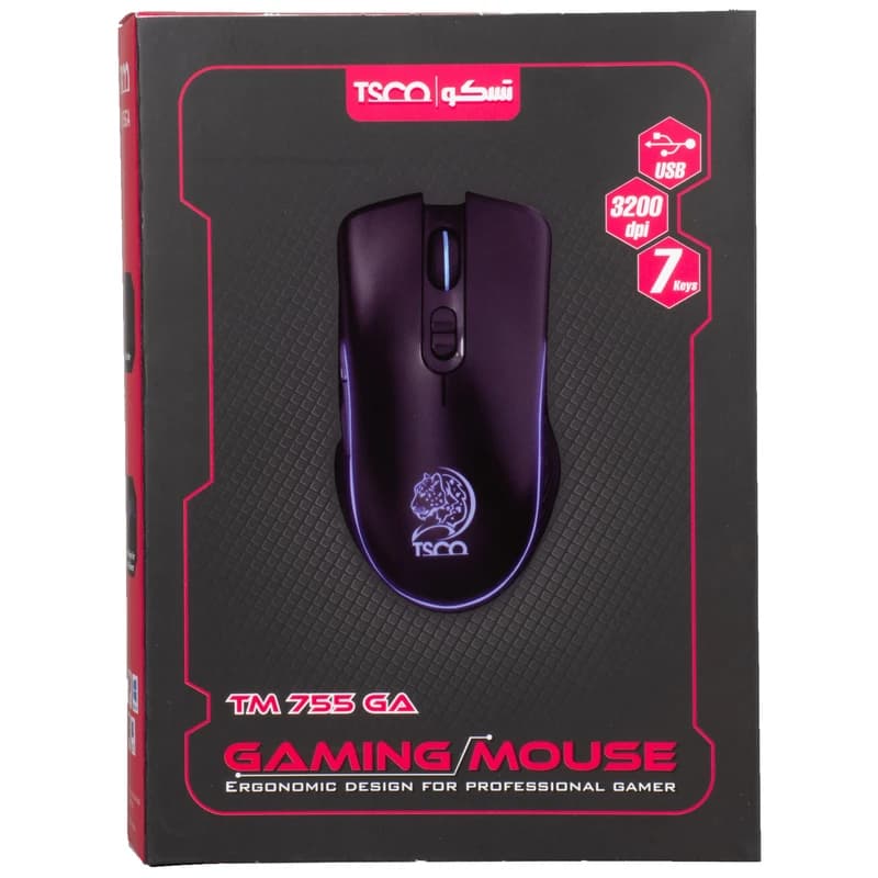 ماوس مخصوص بازی تسکو مدل TM 755 GA