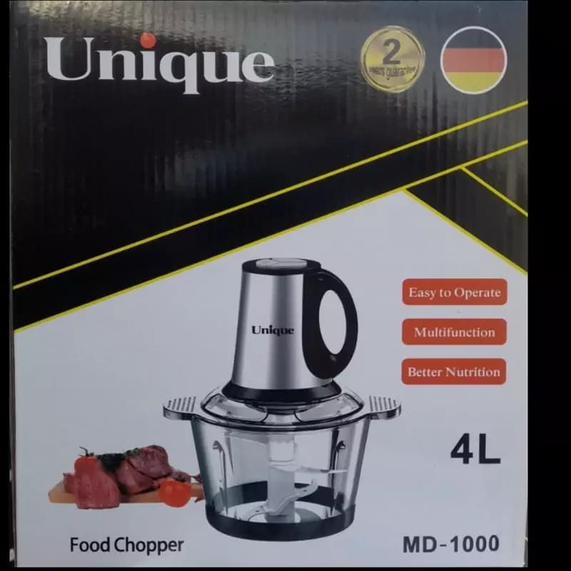 خردکن یونیک 4 لیتری مدل MD-1000 با تیغه اضافه