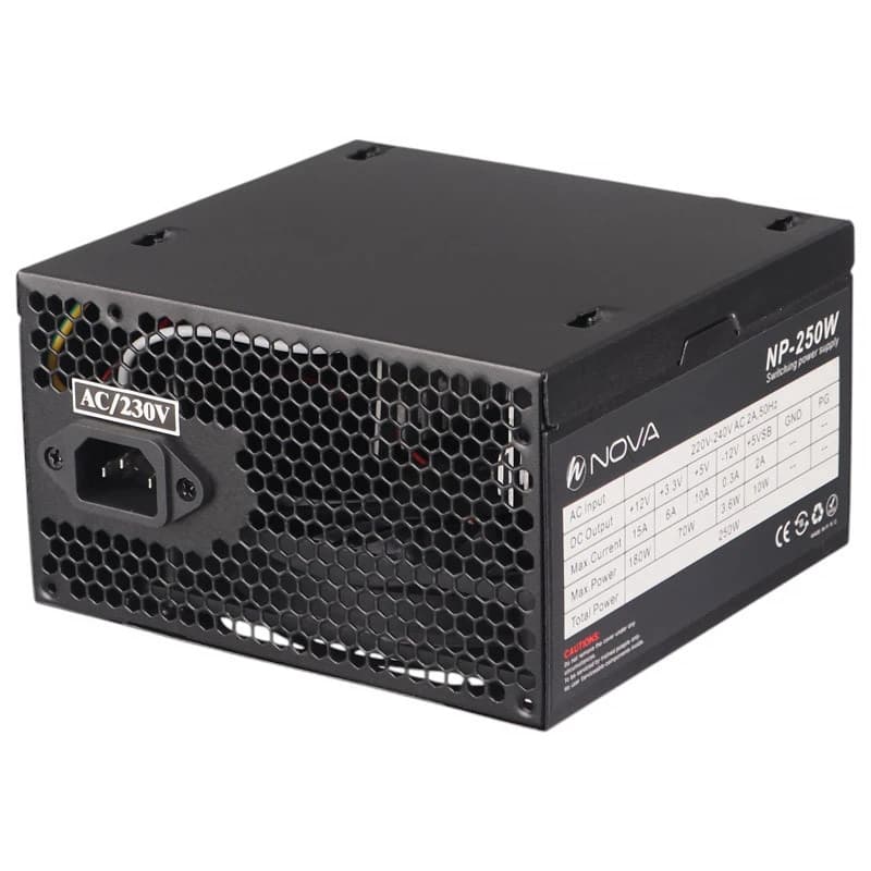 منبع تغذیه کامپیوتر ان نوا مدل NP-250 — تصویر ۶