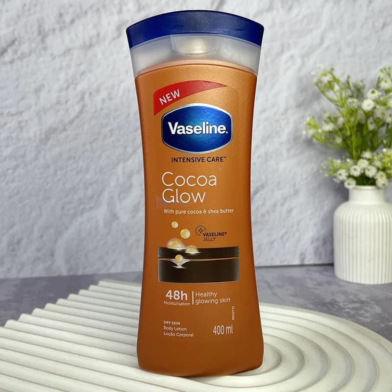 لوسیون بدن وازلین ( کاکائو) (VASELINE)