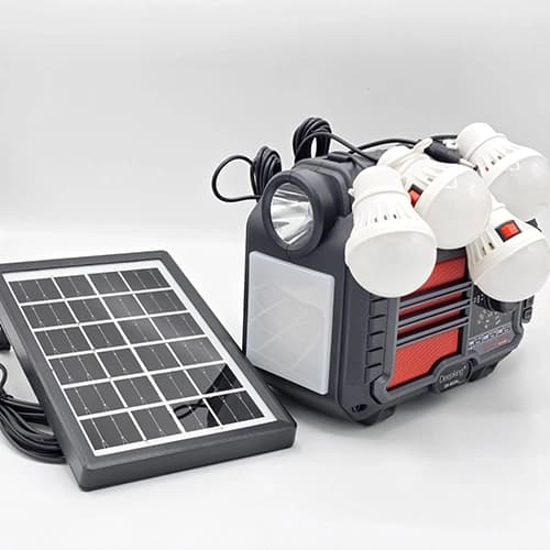 سیستم روشنایی و پکیج خورشیدی DK-802SL دیپ کینگ — تصویر ۸