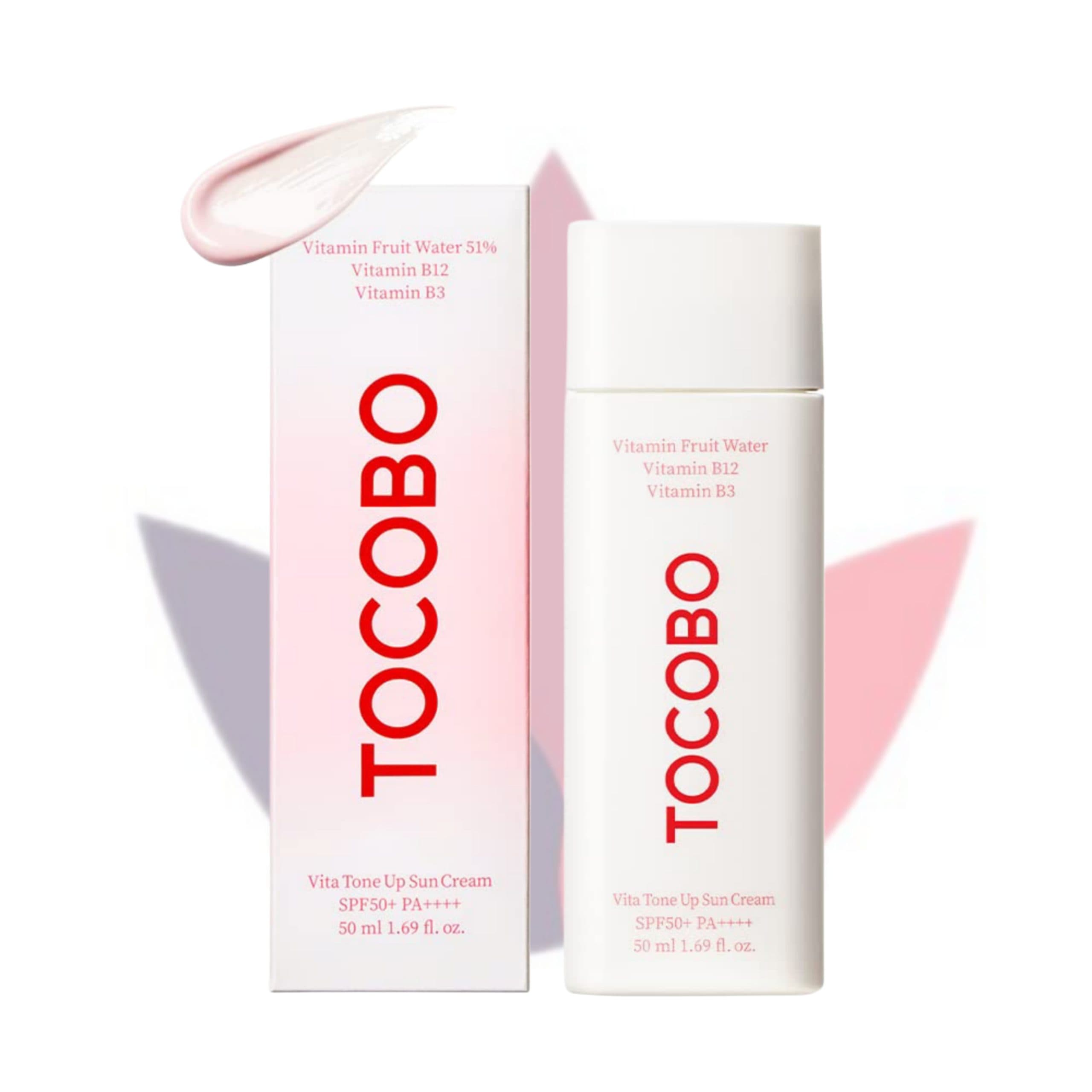 کرم ضد آفتاب ویتامینه تون آپ توکوبو | TOCOBO Vita Tone Up Sun Cream | اصل — تصویر ۲