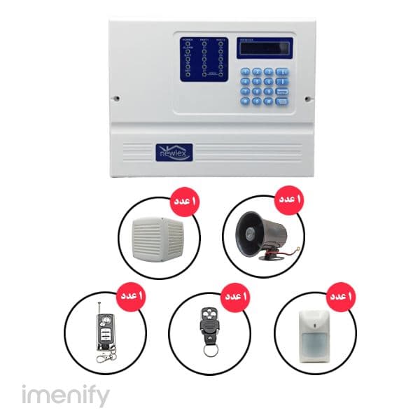 پکیج دزدگیر اماکن نیولکس p1nx3echo
