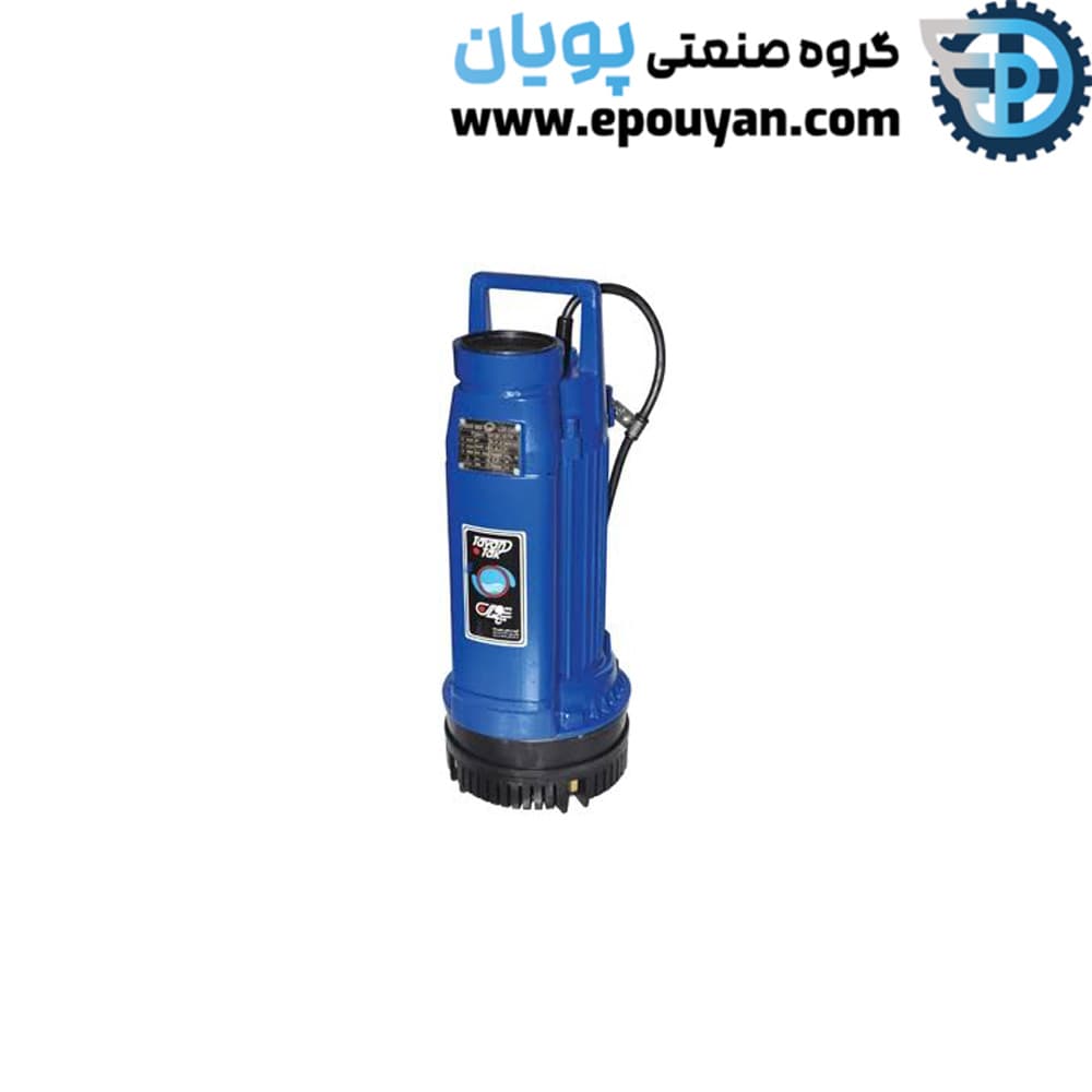 کف کش تکفاز توان تک خروجی از بالا (مخصوص لایروبی)3 اینچ 40 متری