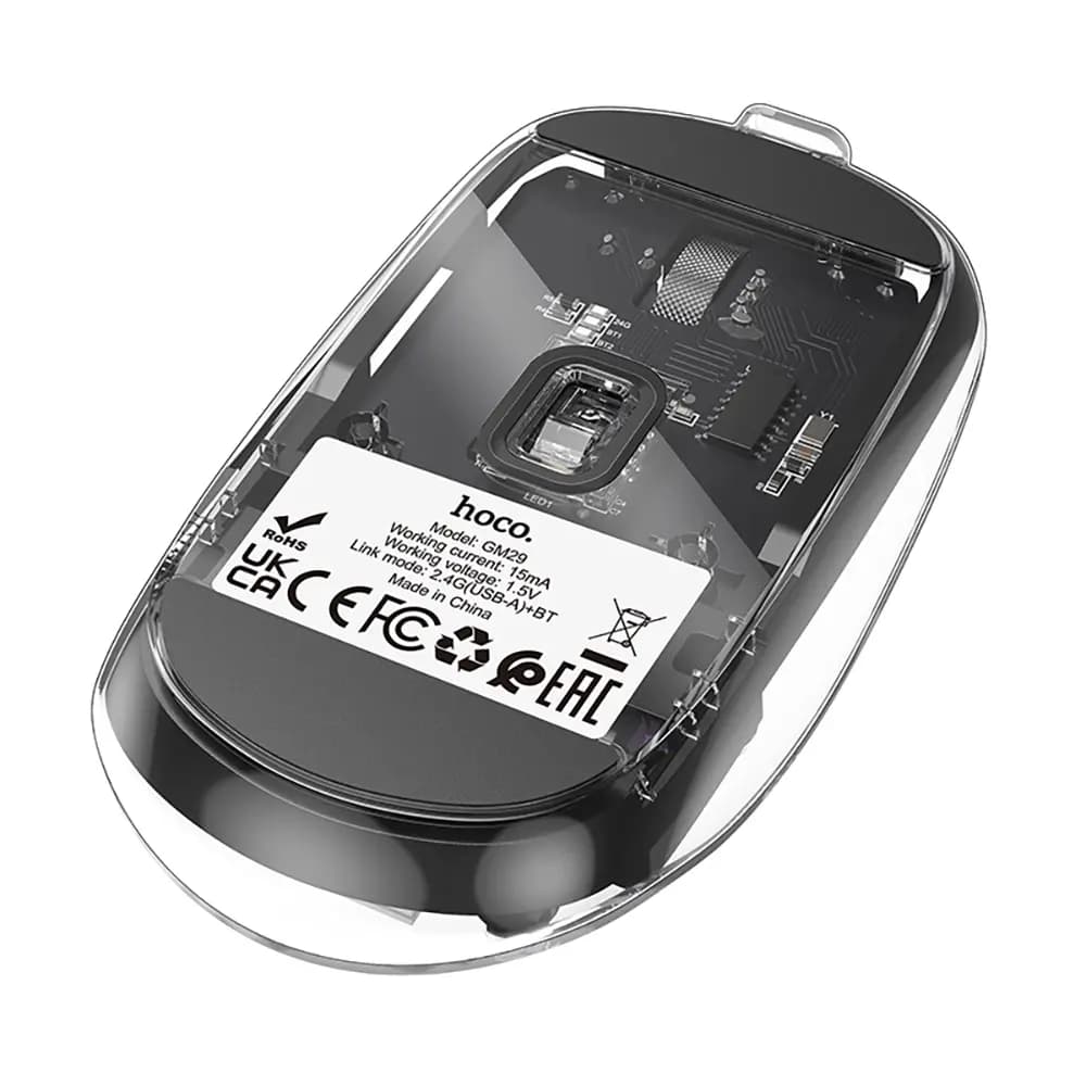 ماوس بی سیم هوکو مدل GM29 SILENT — تصویر ۵