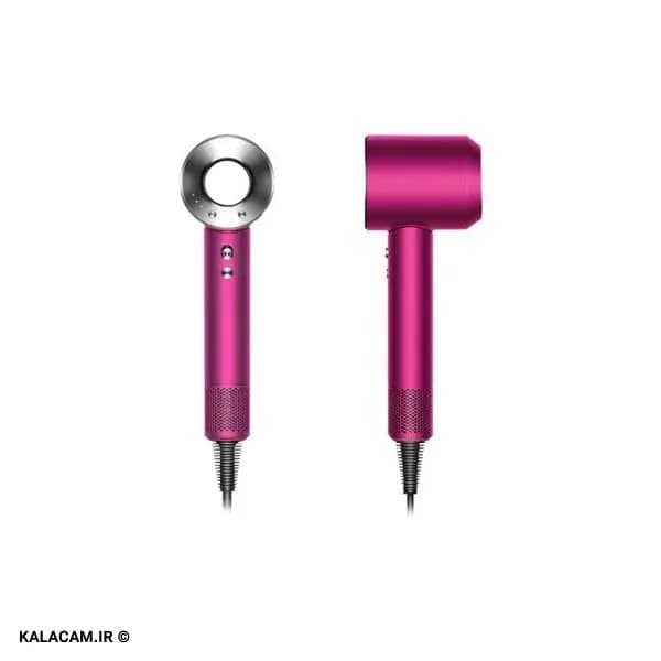 سشوار دایسون مدل Dyson Supersonic HD07-Fuschia/Nickel (صورتی/نقره‌ای)ارسال فوری،ضمانت اصالت مادام العمرکالا+ضمانت سلامت کالا+ضمانت تست کالا — تصویر ۳