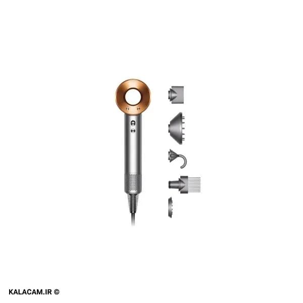 Dyson Supersonic HD07-Nickel/Copper (نقره‌ای/مسی) سشوار دایسون مدل،ارسال فوری،ضمانت اصالت مادام العمرکالا+ضمانت سلامت کالا+ضمانت تست کالا — تصویر ۳
