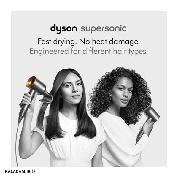Dyson Supersonic HD07-Nickel/Copper (نقره‌ای/مسی) سشوار دایسون مدل،ارسال فوری،ضمانت اصالت مادام العمرکالا+ضمانت سلامت کالا+ضمانت تست کالا — تصویر ۴