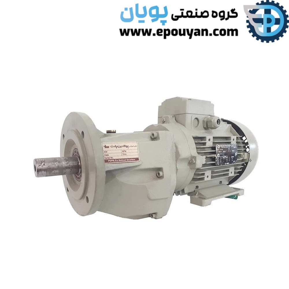 پوسته تکی گیربکس شفت 90 پولادین پارت فلنچ دار مدل ZG6-90 — تصویر ۲