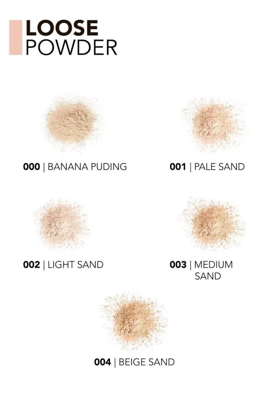 پودر فیکس فلورمار Loose Powder | تثبیت‌کننده آرایش با فینیش مات و طبیعی — تصویر ۲