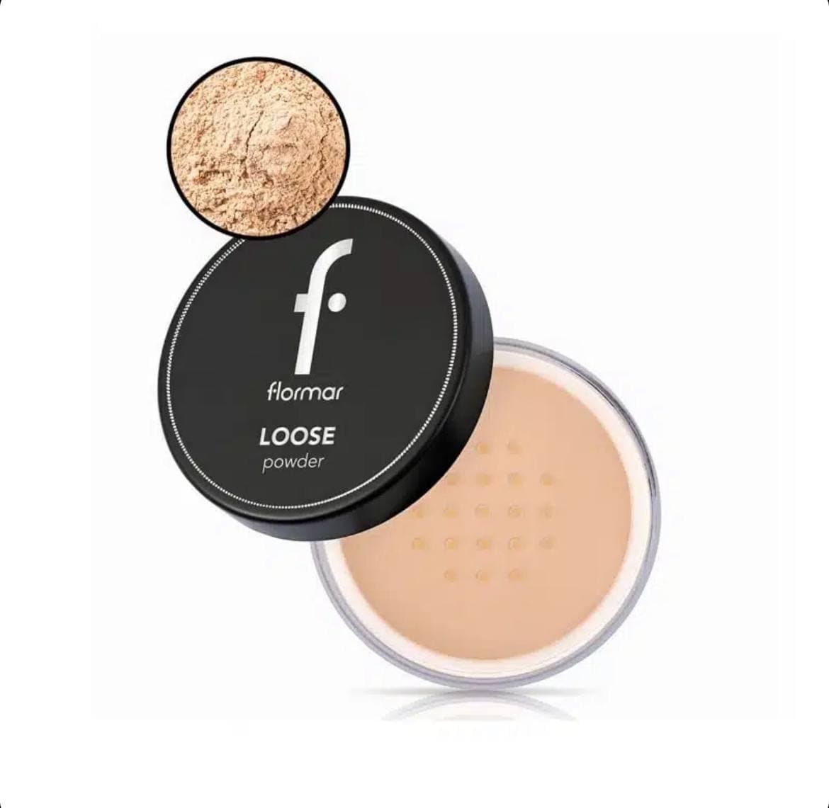 پودر فیکس فلورمار Loose Powder | تثبیت‌کننده آرایش با فینیش مات و طبیعی — تصویر ۳