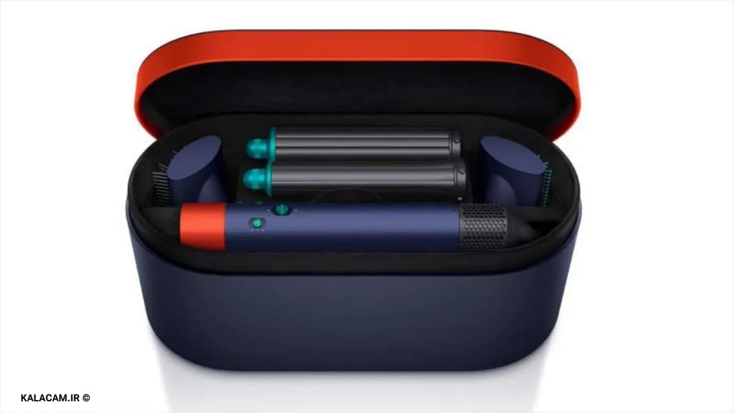 ایر رپ حالت دهنده مو دایسون | DYSON AIRWRAP Prussian Blue and Topaz ارسال فوریضمانت اصالت مادام العمرکالا+ضمانت سلامت کالا+ضمانت تست کالا — تصویر ۸