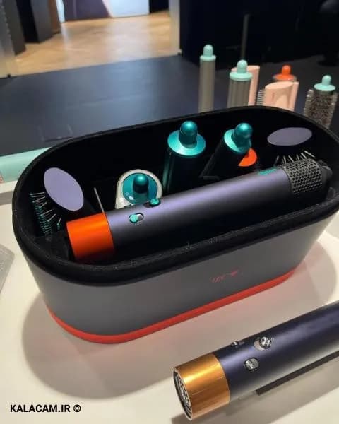 ایر رپ حالت دهنده مو دایسون | DYSON AIRWRAP Prussian Blue and Topaz ارسال فوریضمانت اصالت مادام العمرکالا+ضمانت سلامت کالا+ضمانت تست کالا — تصویر ۱۰
