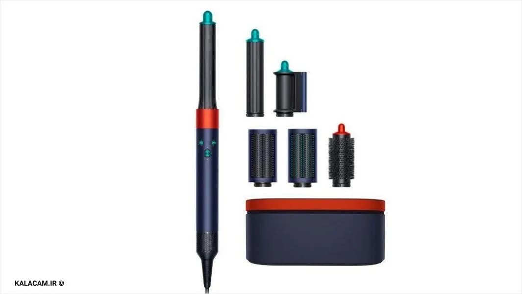 ایر رپ حالت دهنده مو دایسون | DYSON AIRWRAP Prussian Blue and Topaz ارسال فوریضمانت اصالت مادام العمرکالا+ضمانت سلامت کالا+ضمانت تست کالا — تصویر ۷