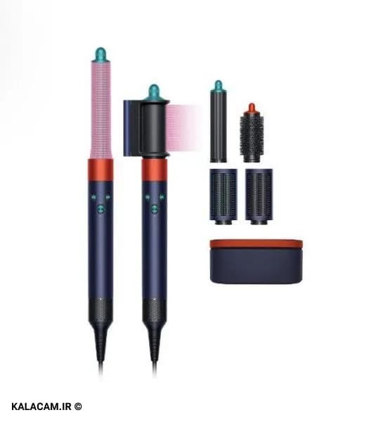 ایر رپ حالت دهنده مو دایسون | DYSON AIRWRAP Prussian Blue and Topaz ارسال فوریضمانت اصالت مادام العمرکالا+ضمانت سلامت کالا+ضمانت تست کالا — تصویر ۵