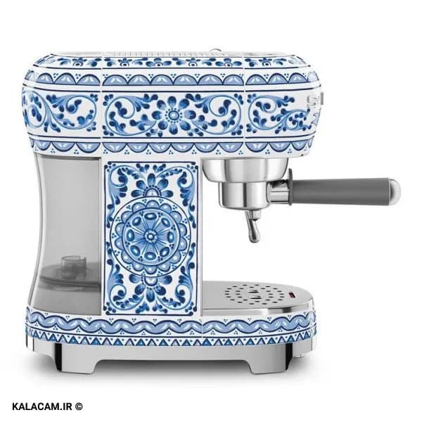 اسپرسوساز اسمگ طرح دولچه گابانا آبی مدیترانه ای — تصویر ۳