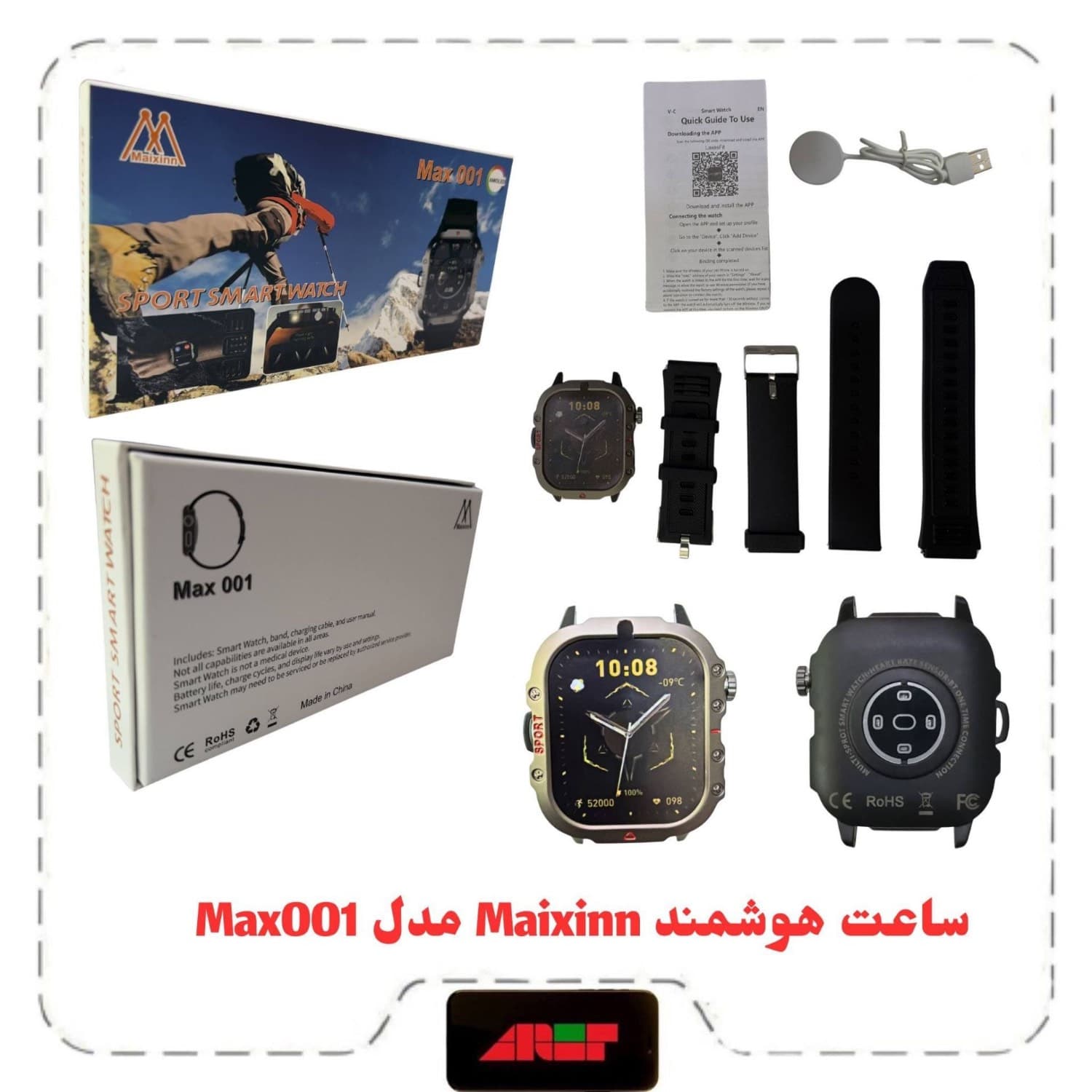 ساعت هوشمند اسپرتMaixinn مدل Max 001 — تصویر ۲