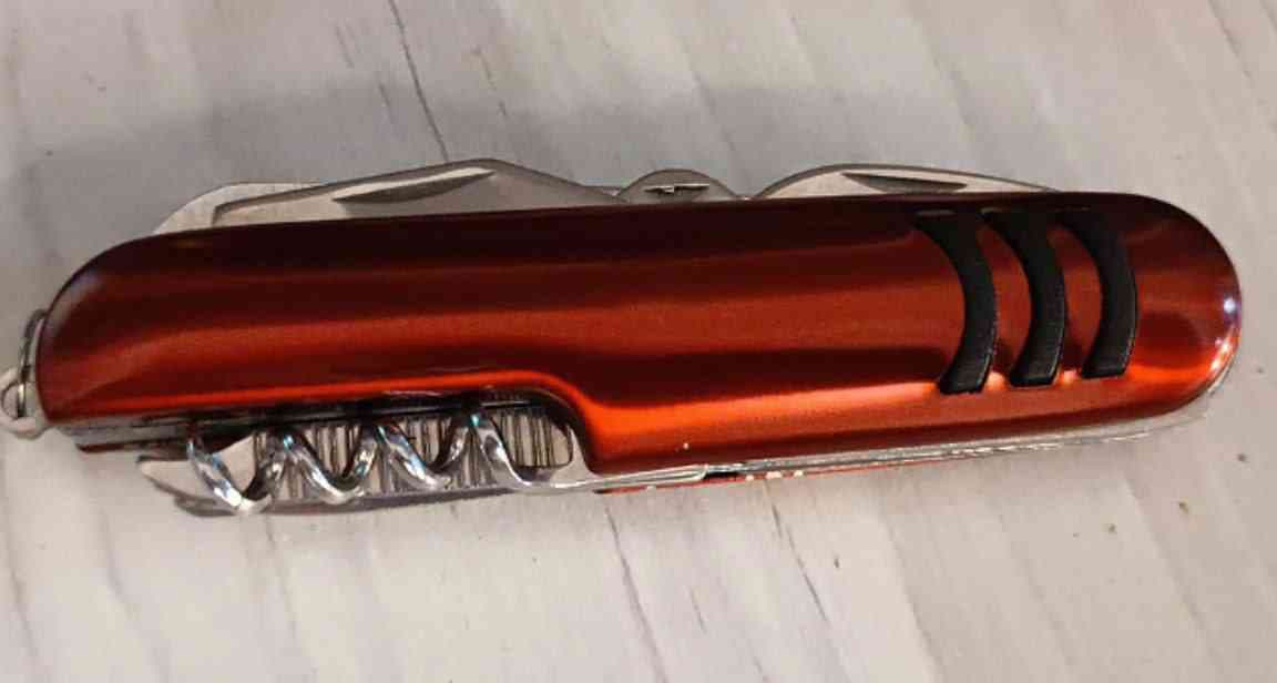 چاقو چندکاره استیل طرح ویکتورینوکس سویس — تصویر ۵