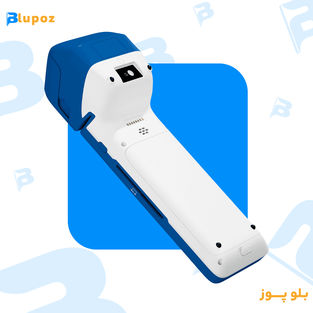 دستگاه پوز سیار هوشمند سخنگو Z95 | کارتخوان اندرویدی 4G با NFC، QR Code و صفحه‌نمایش لمسی — تصویر ۲