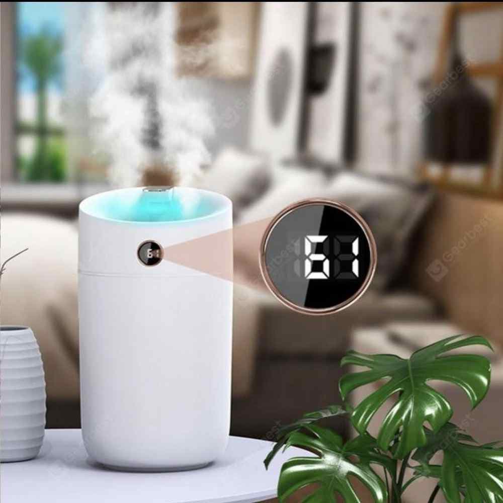بخور سرد 3 لیتری استوانه ای جفت اسپری X12 دیجیتالی — تصویر ۳