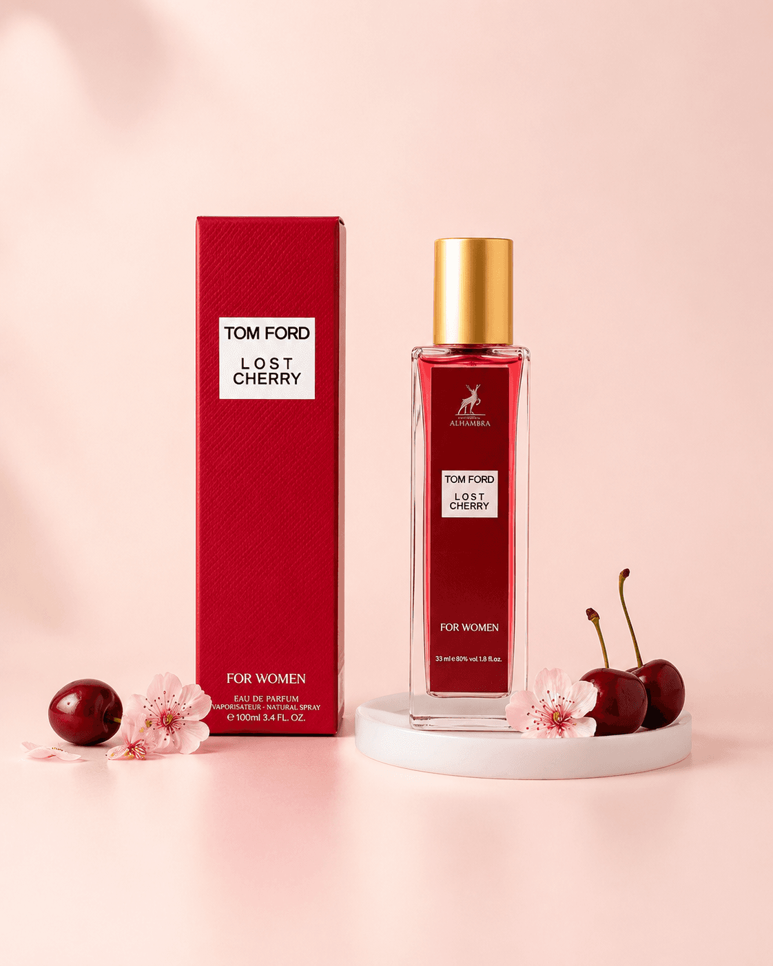 ادو پرفیوم زنانه الحمبرا لاست چری (Maison Alhambra) | عطر جیبی ۳۵ میل — تصویر ۵
