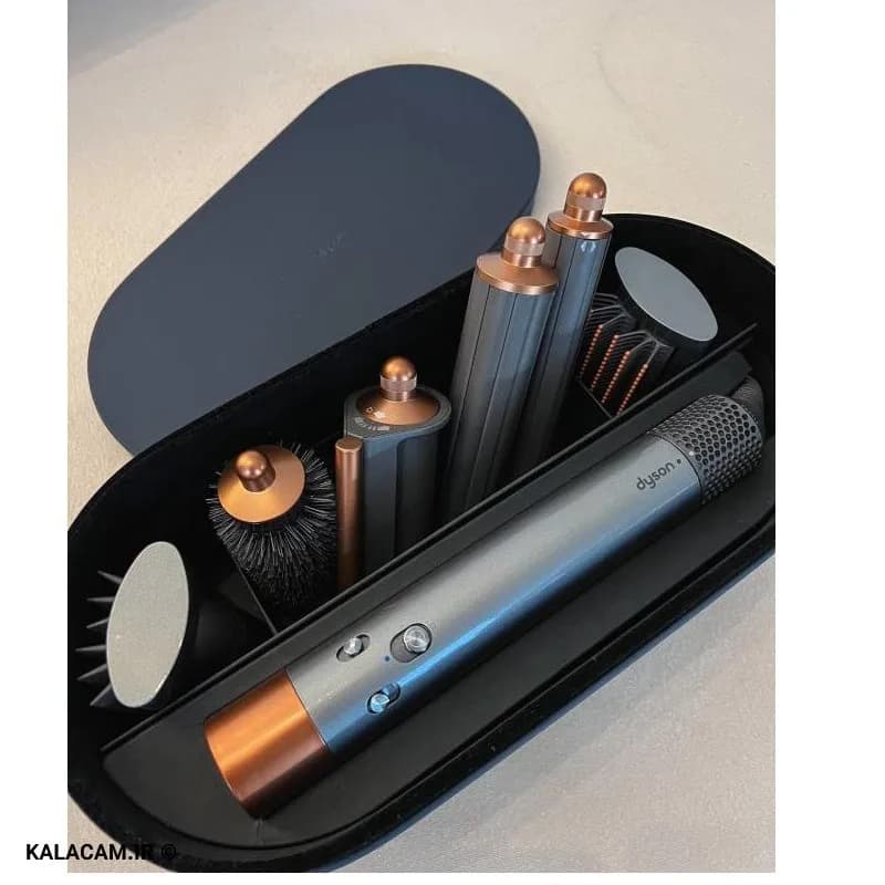 استایل مو حرفه ای دایسون رنگ( نقره ای/ مسی )مدل Dyson Airwrap Hair HS05،( موجود در تمامی رنگها)ارسال فوری، ضمانت اصالت مادام العمرکالا+ضمانت سلامت کالا+ضمانت تست کالا — تصویر ۴