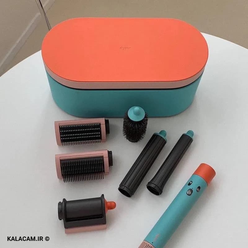 سشوار دایسون ( ایررپ سرامیکی پاپ ) رنگ سبز Hs05، مدل Dyson Airwrap multi-styler Complete ( سرامیکی پاپ) ارسال فوری، ضمانت اصالت مادام العمرکالا+ضمانت سلامت کالا+ضمانت تست کالا — تصویر ۱۱
