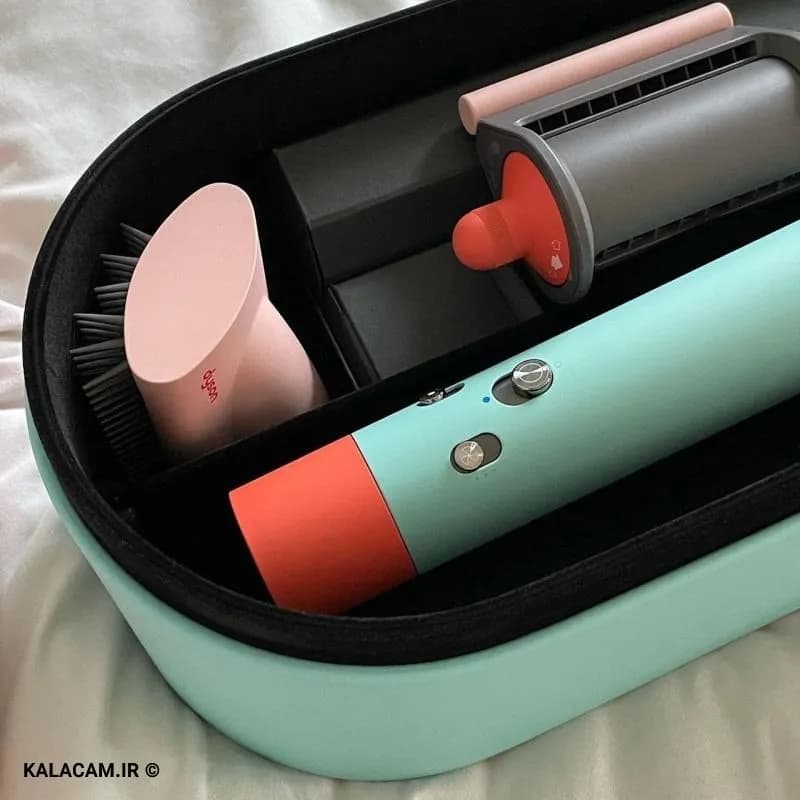 سشوار دایسون ( ایررپ سرامیکی پاپ ) رنگ سبز Hs05، مدل Dyson Airwrap multi-styler Complete ( سرامیکی پاپ) ارسال فوری، ضمانت اصالت مادام العمرکالا+ضمانت سلامت کالا+ضمانت تست کالا