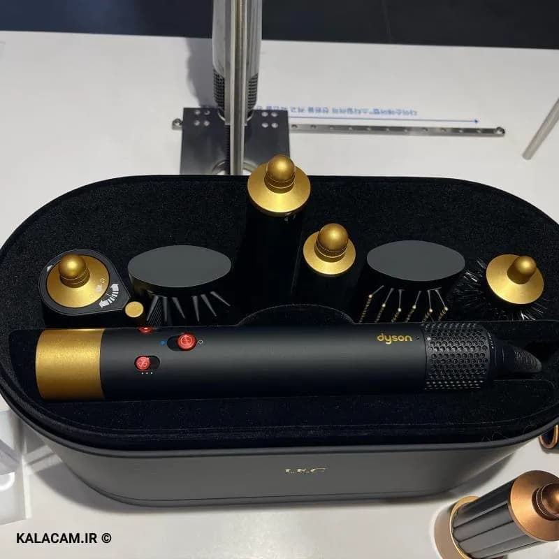 حالت دهنده موی دایسون مدل Dyson Airwap HS05 Long-Onyx Black/Gold — تصویر ۵