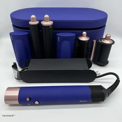 سشوار چندکاره دایسون ( آبی/گلبهی ) مدل Airwrap | Dyson Airwrap Multifunctional Hair Dryer — تصویر ۵