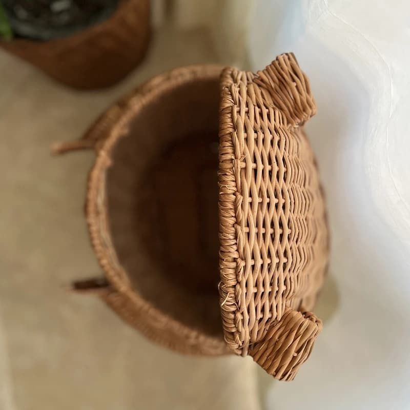 سطل حصیری مدل مروار طرح قورباغه — تصویر ۶