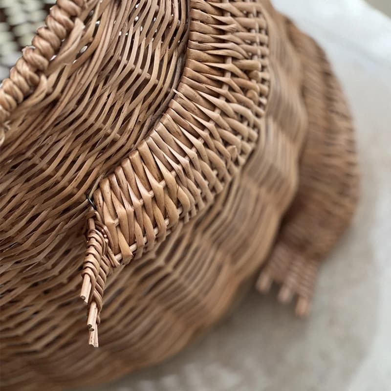 سطل حصیری مدل مروار طرح قورباغه — تصویر ۵