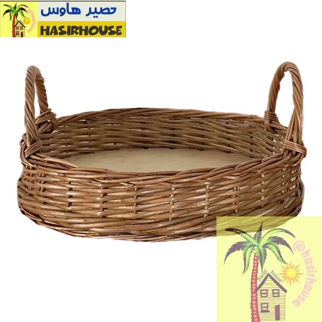 سینی حصیری دسته دار — تصویر ۸