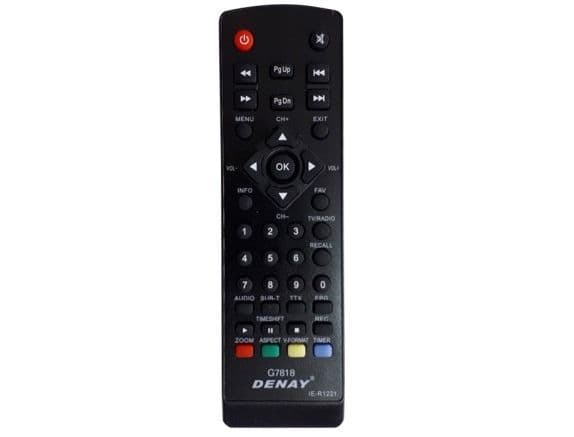 ریموت کنترل گیرنده دیجیتال دنای مدل G7818 — تصویر ۵