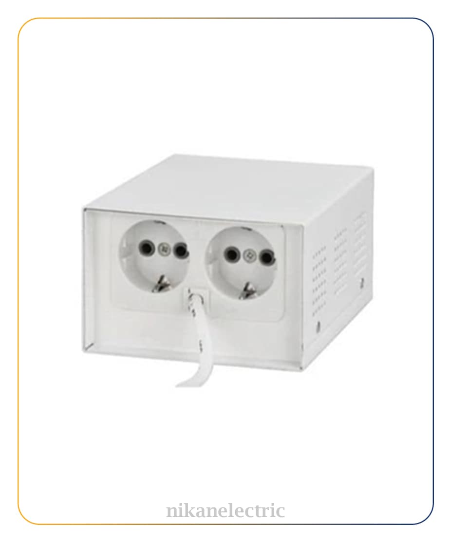 محافظ ولتاژ یخچال سارا 2450 ولت آمپر مدل P255 — تصویر ۴