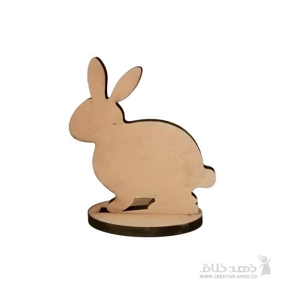 استند خرگوش چوبی — تصویر ۳