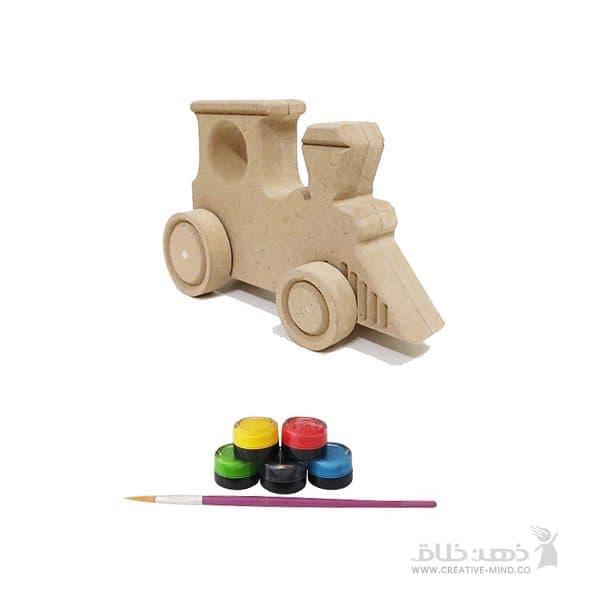 قطار چوبی چرخ دار — تصویر ۳